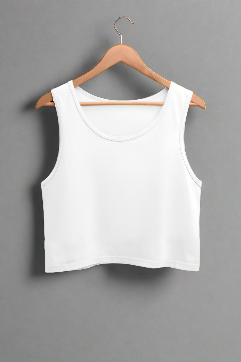 Women's & Girls' Solid Ribbed Square Neck Tank Tops | Tops for Women