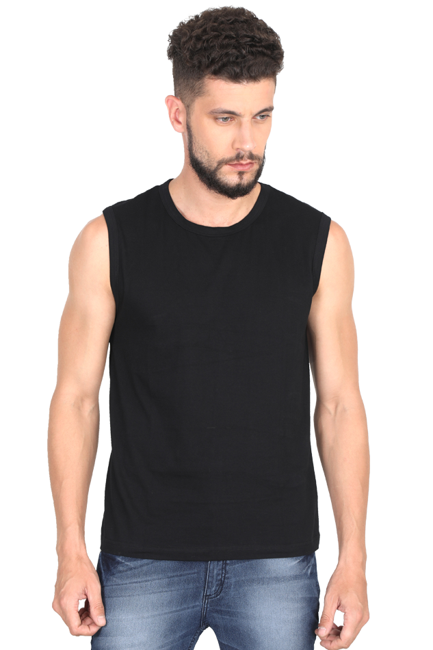 Signature Style | Premium Sleeveless Round Neck T-Shirt