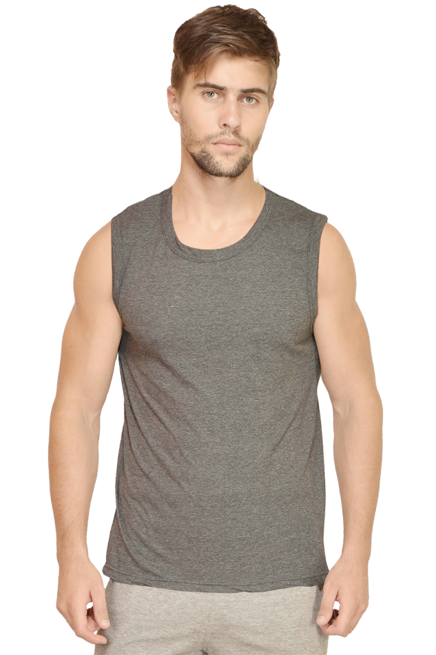 Signature Style | Premium Sleeveless Round Neck T-Shirt