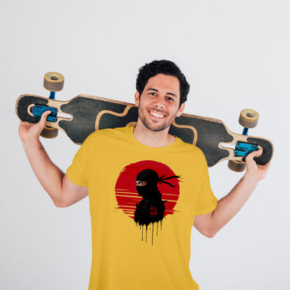 Ninja | Men's  T-shirt-Yellow