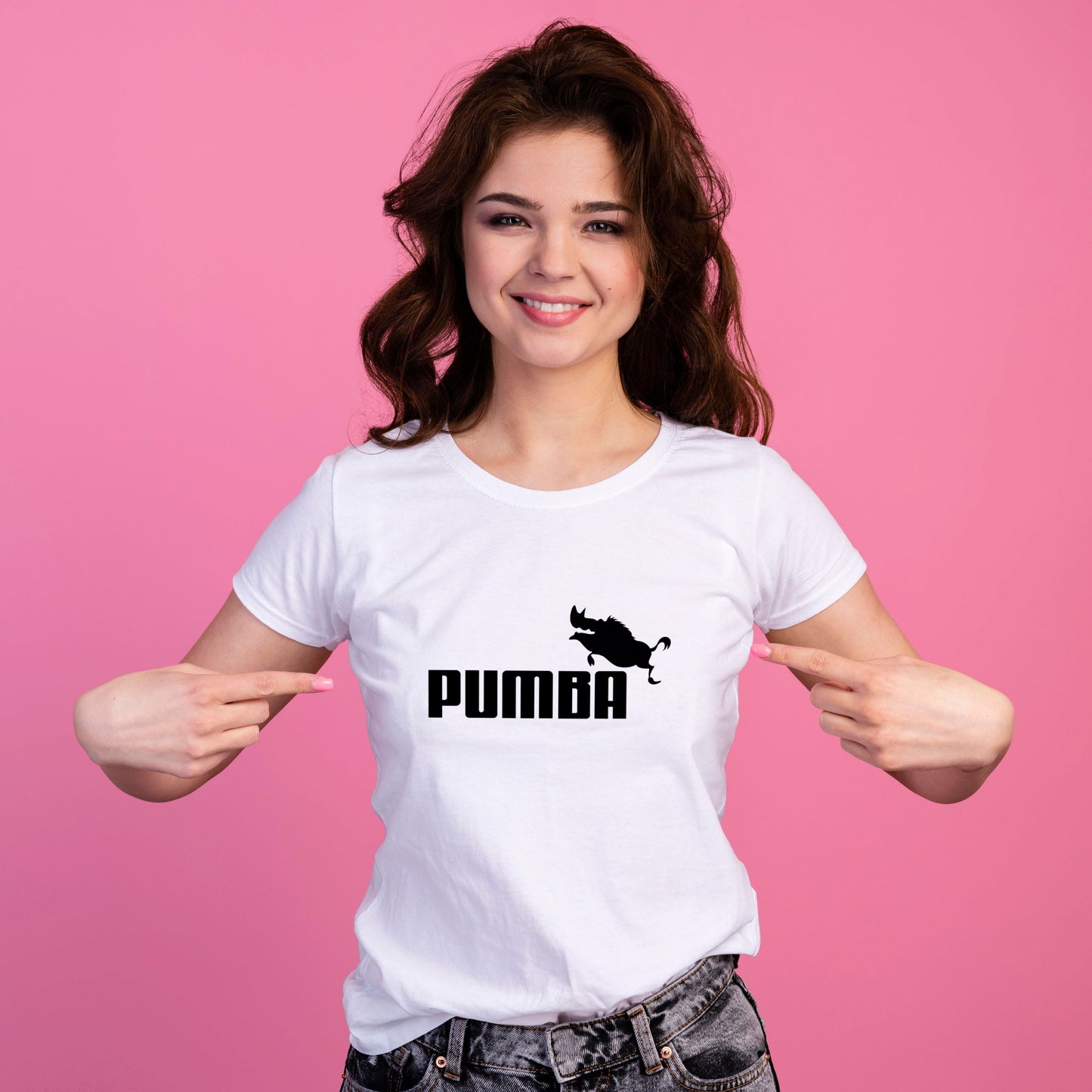 Funkariya Pumba| Women's Round Neck T-Shirt