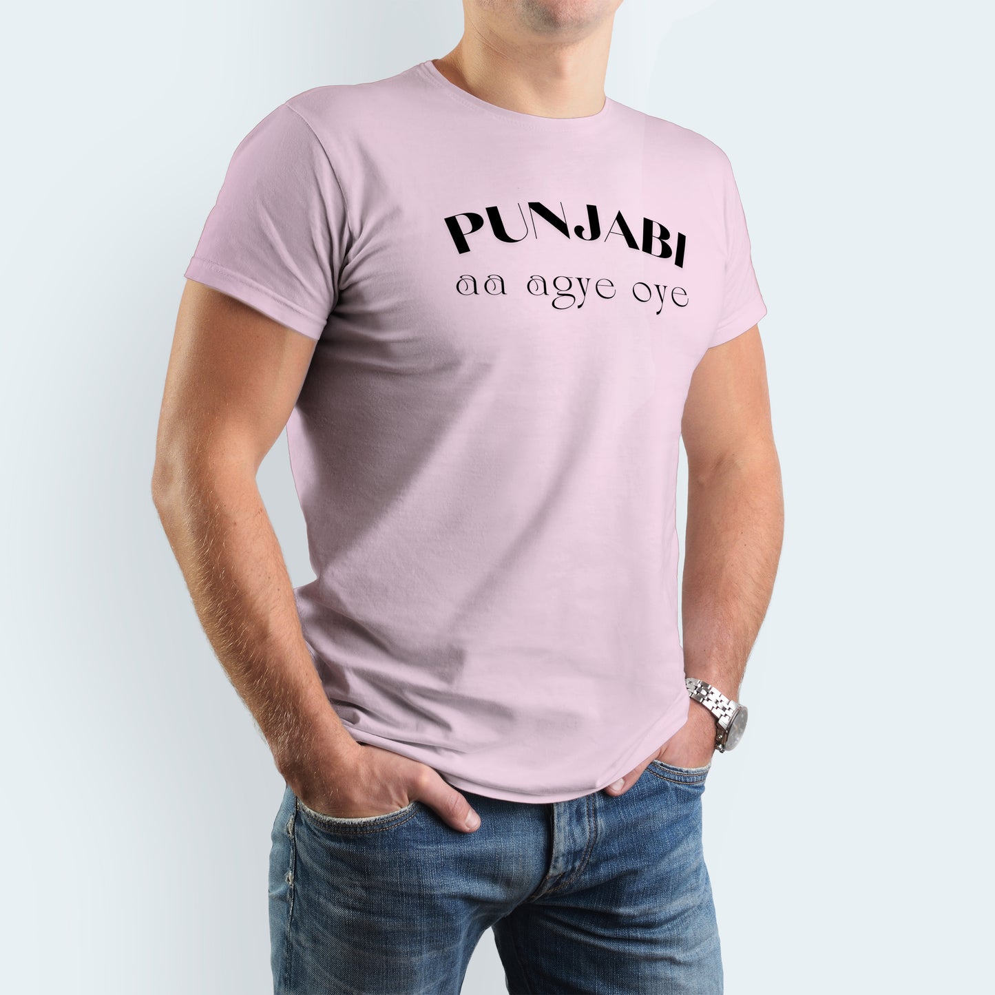 Punjabi Aa Agye Oye | Men's T-shirt-Copper