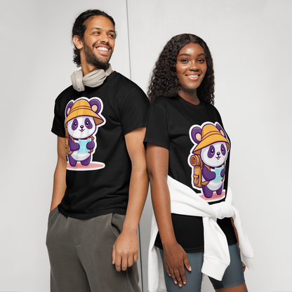 Explorer Panda | Travel Adventure Graphic Tee |  Unisex T-shirt