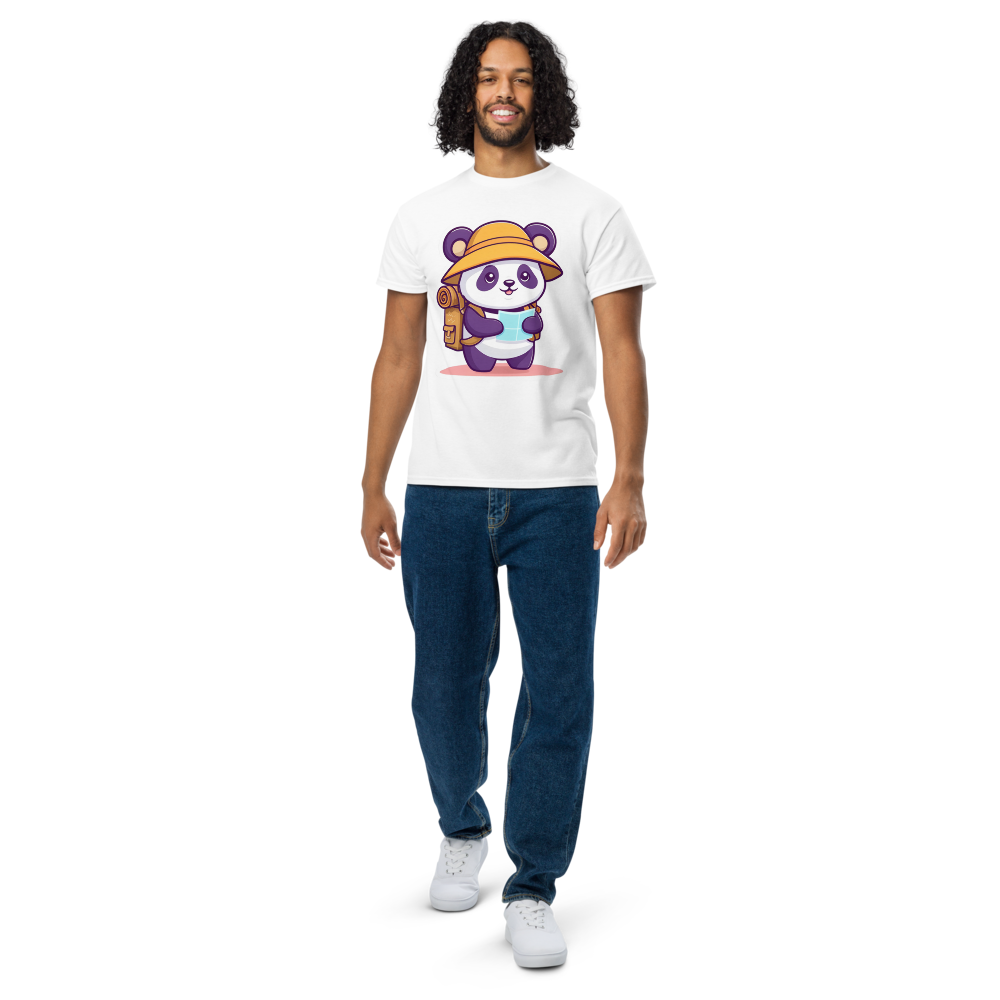 Explorer Panda | Travel Adventure Graphic Tee |  Unisex T-shirt