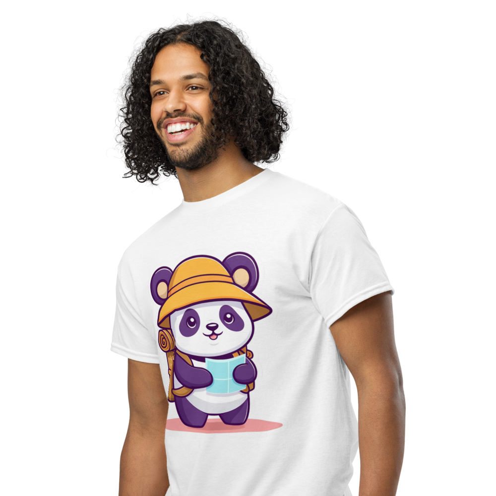 Explorer Panda | Travel Adventure Graphic Tee |  Unisex T-shirt