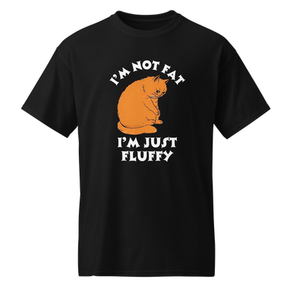 I’m Not Fat, I’m Just Fluffy | Fun Graphic Tee |  Women's Round Neck T-Shirt