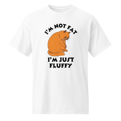 I’m Not Fat, I’m Just Fluffy | Fun Graphic Tee |  Women's Round Neck T-Shirt